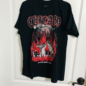 Brand New Goat Crew Chicago Vintage Short‎ Sleeve T-Shirt Black Size Large